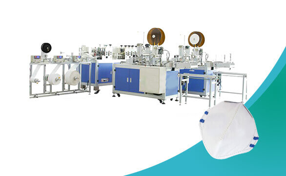 Fully Automatic N95 Mask Making Machine Fully Automatic N95 Mask Making Machine