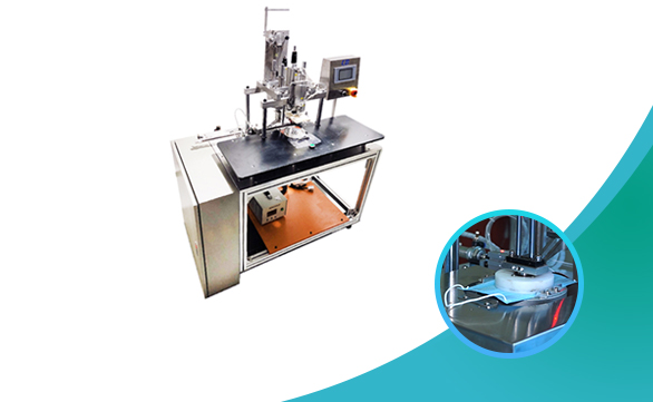 Double Head Earloop Ultrasonic Spot Welding Machine Double Head Earloop Ultrasonic Spot Welding Machine